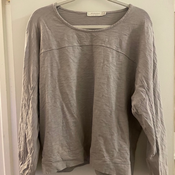 Mododoc Grey Casual Top, M - Picture 1 of 4